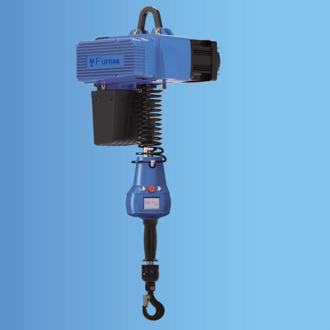 Electric Chain Hoist with Ergonomic Cylindrical Control